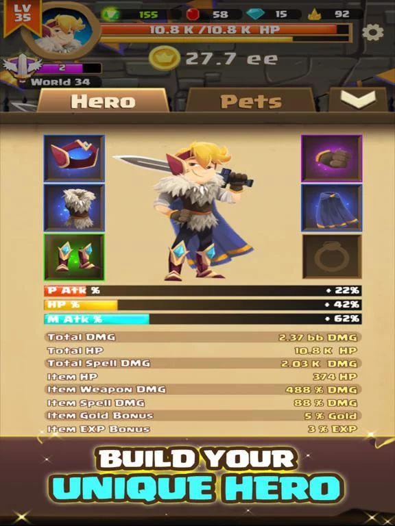 Изображение игры: Clicker Knight