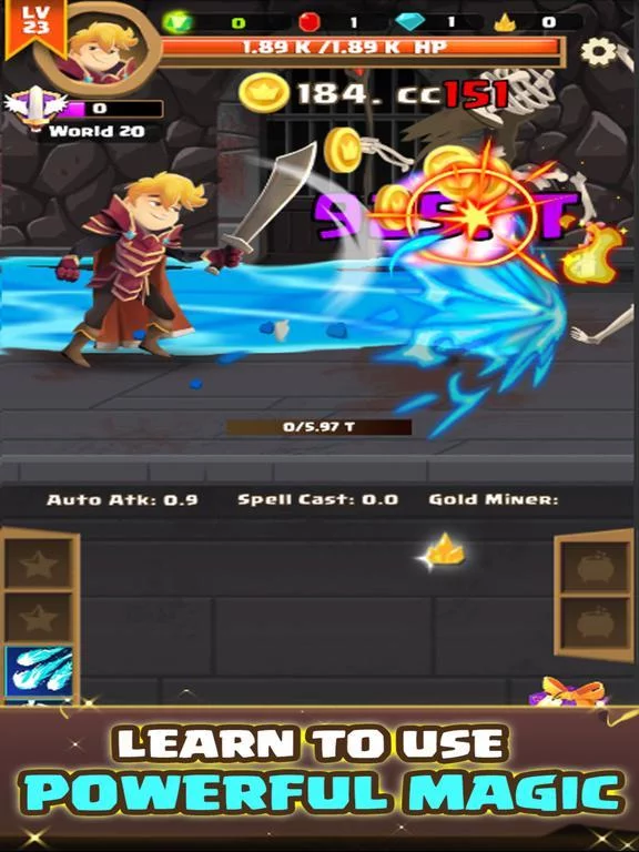 Изображение игры: Clicker Knight
