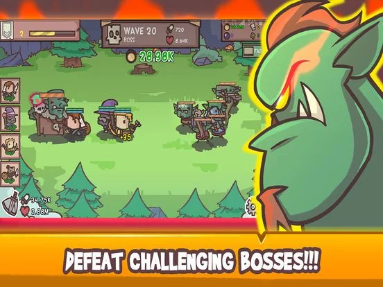 Изображение игры: Idle Hero Defense
