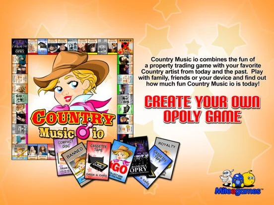 Изображение игры: Country Music io (opoly)