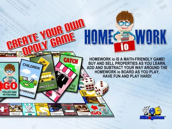 Изображение игры: Homework io (opoly)