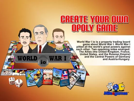 Изображение игры: World War I io (opoly)