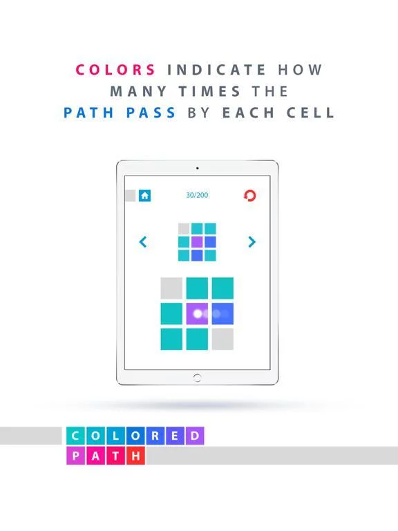 Изображение игры: Colored Path Fingers