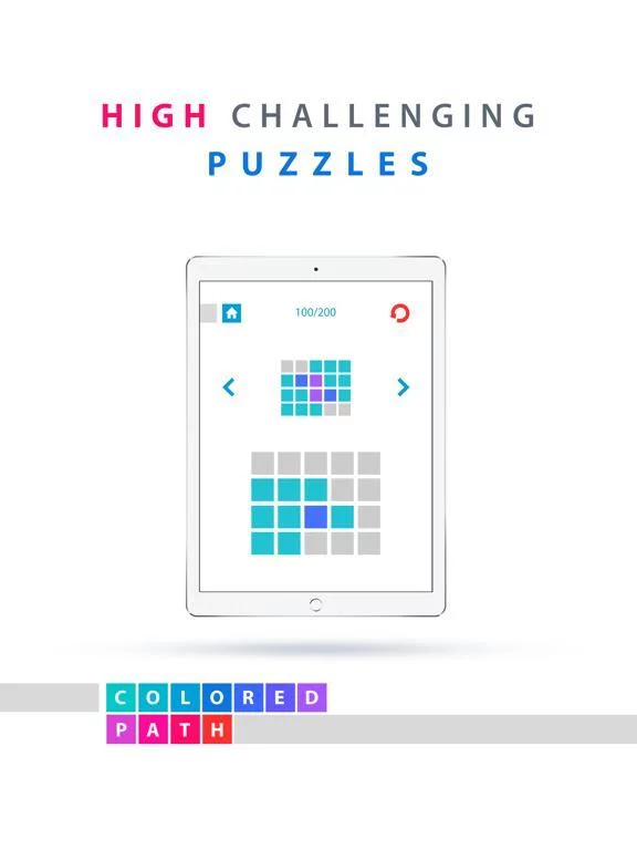 Изображение игры: Colored Path Fingers