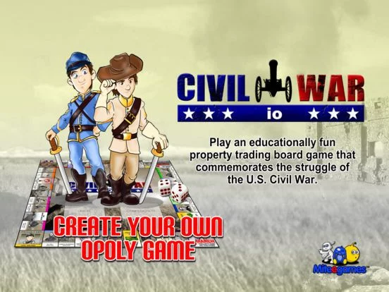 Изображение игры: Civil War io (opoly)