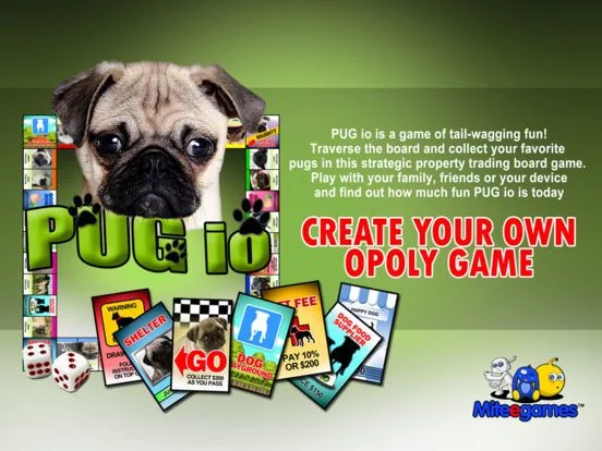 Изображение игры: Pug io (opoly)