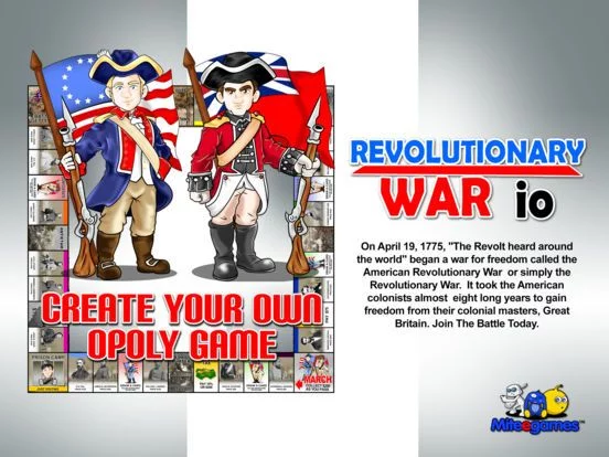 Изображение игры: Revolutionary War io (opoly)