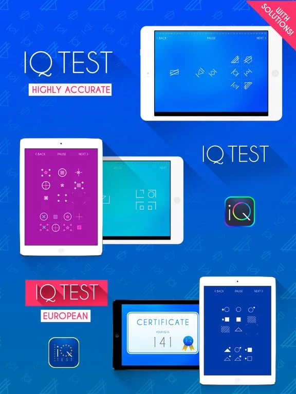 Изображение игры: IQ Test - What's my IQ?