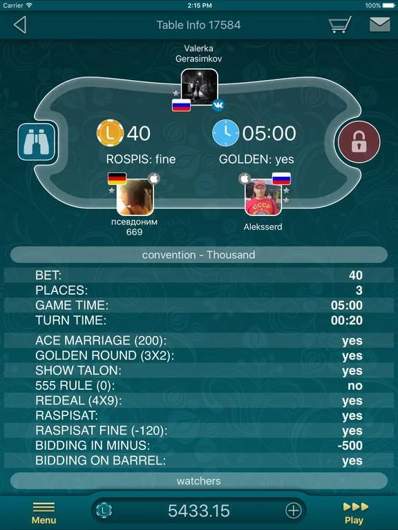 Изображение игры: Thousand LiveGames