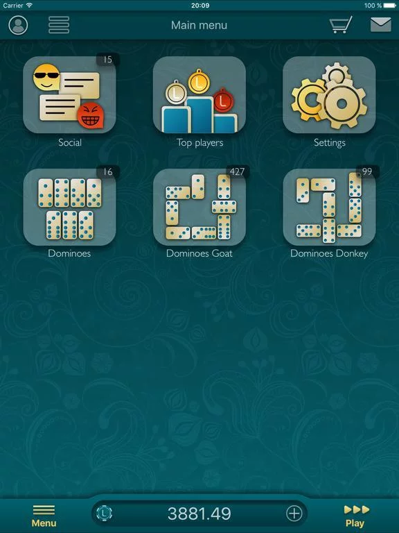 Изображение игры: Dominoes LiveGames