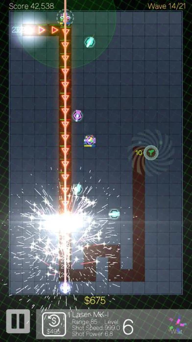 Изображение игры: neoDefense Lite: Tower Defense
