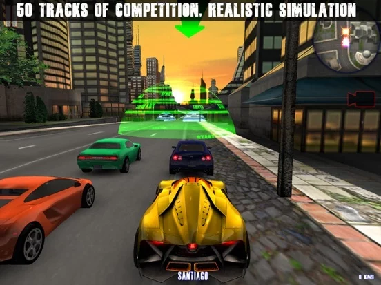 Изображение игры: Midtown Crazy Race Pro