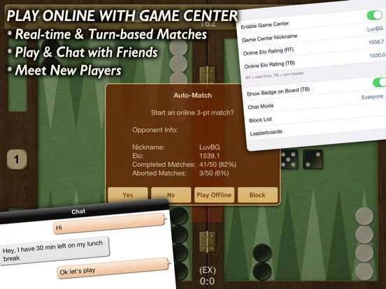 Изображение игры: Backgammon NJ HD
