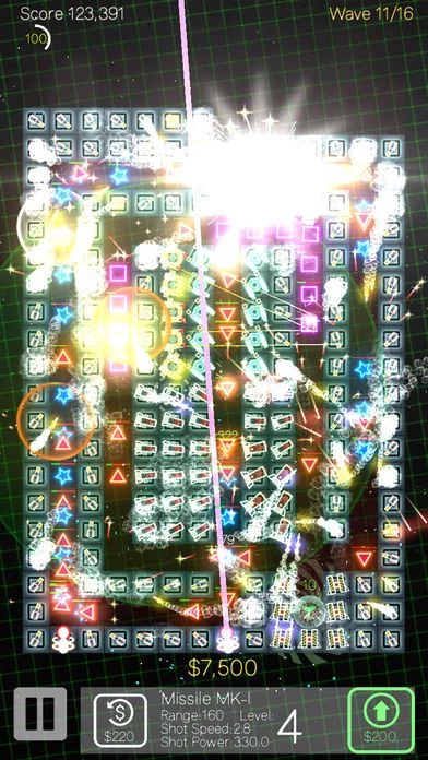 Изображение игры: neoDefense - Tower Defense