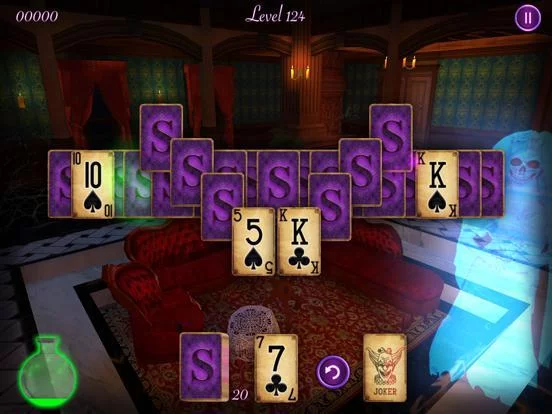 Изображение игры: Haunted Mansion Solitaire
