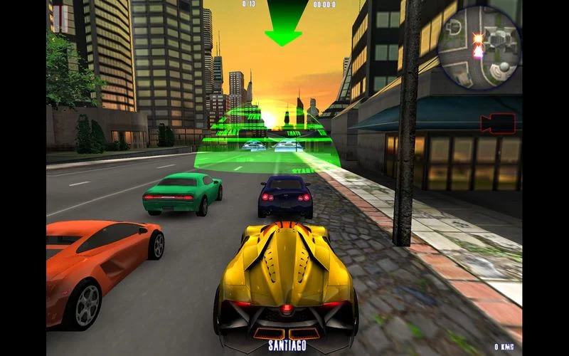 Изображение игры: Midtown Crazy Race