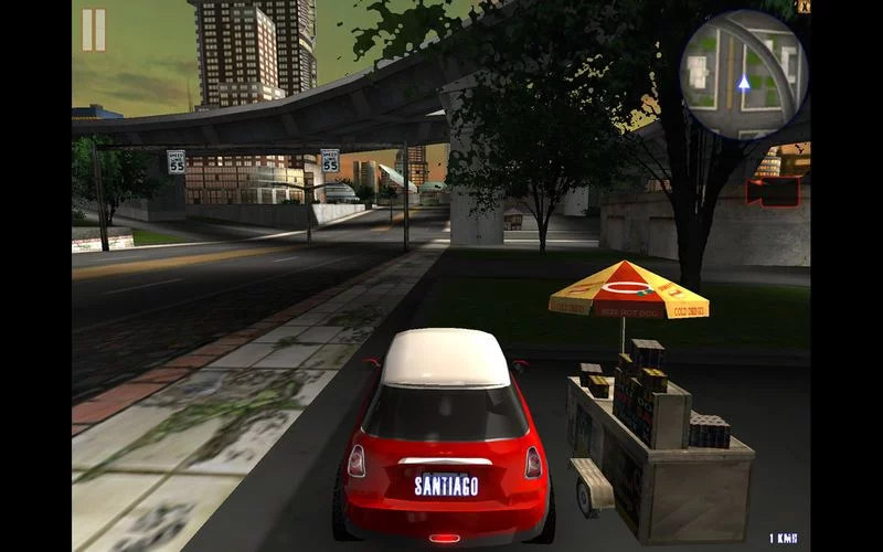 Изображение игры: Midtown Crazy Race