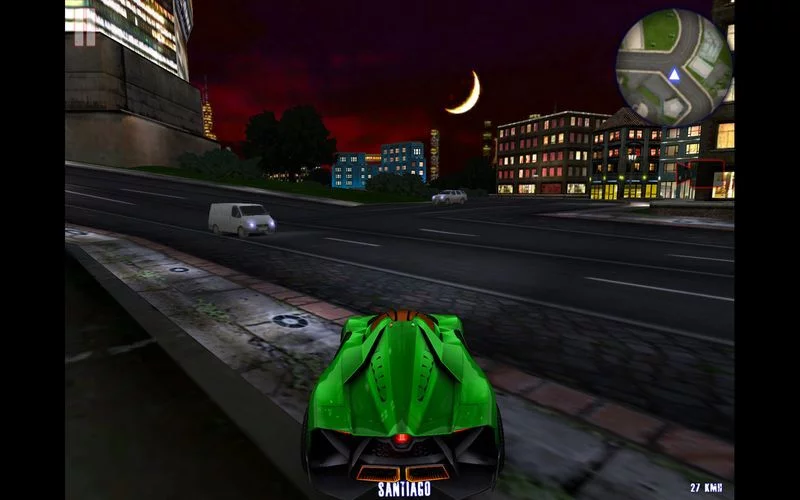 Изображение игры: Midtown Crazy Race