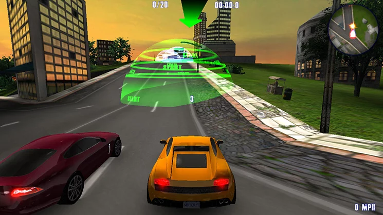 Изображение игры: Midtown Crazy Race