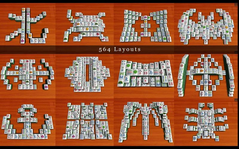 Изображение игры: Anhui Mahjong Solitaire Shanghai