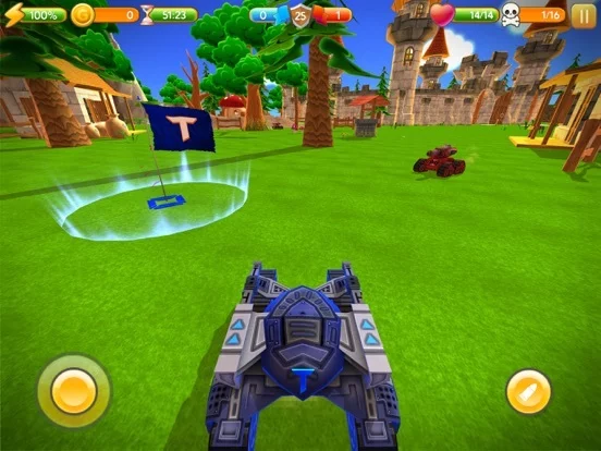 Изображение игры: Tanky, Capture The Flag!