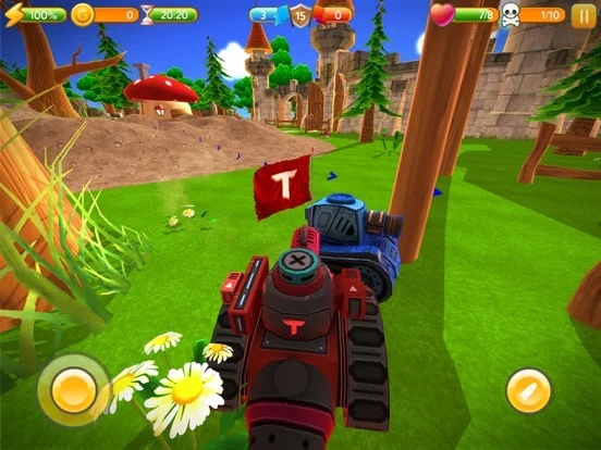 Изображение игры: Tanky, Capture The Flag!