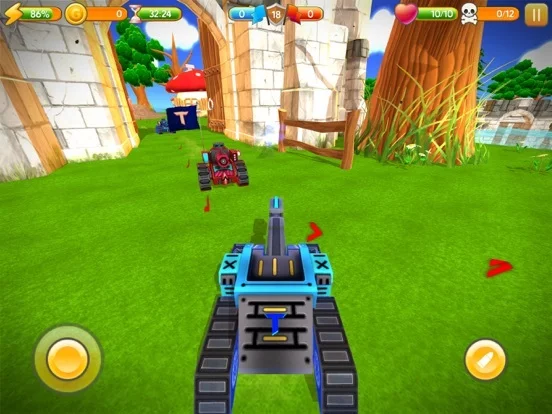 Изображение игры: Tanky, Capture The Flag!