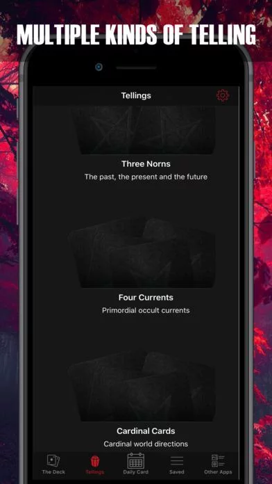 Изображение игры: Satanic Tarot for the damned