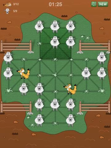 Изображение игры: Fox vs Sheep