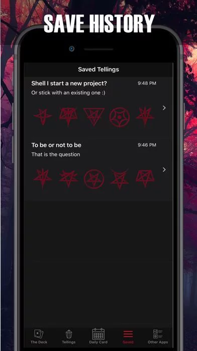 Изображение игры: Satanic Tarot for the damned