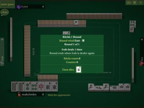 Изображение игры: Red Mahjong