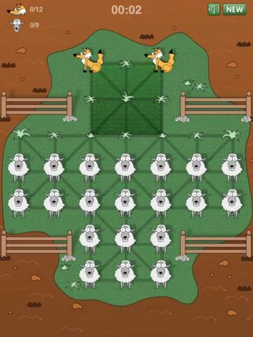 Изображение игры: Fox vs Sheep