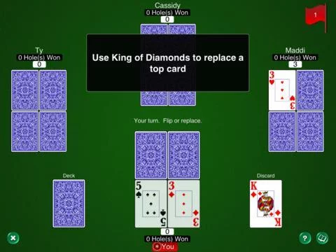 Изображение игры: Golf Card Game HD