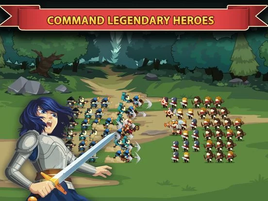 Изображение игры: Knights & Glory