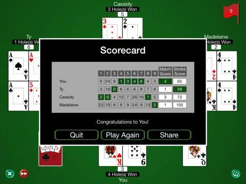Изображение игры: Golf Card Game HD