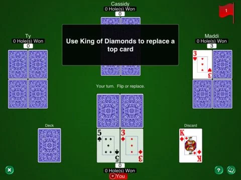 Изображение игры: Golf Card Game HD