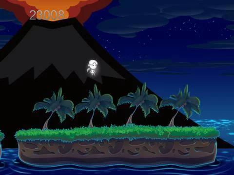 Изображение игры: Amazing Volcano Runner