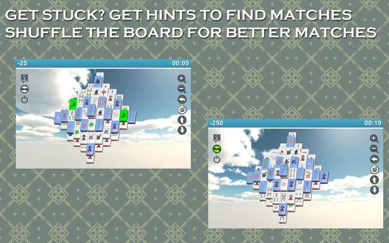 Изображение игры: Mahjong Mojo 3D