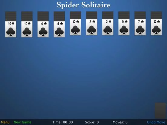 Изображение игры: Spider Solitaire Swift