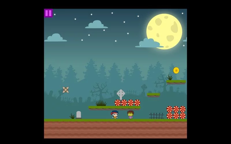 Изображение игры: Super Ninja Boy Run Premium