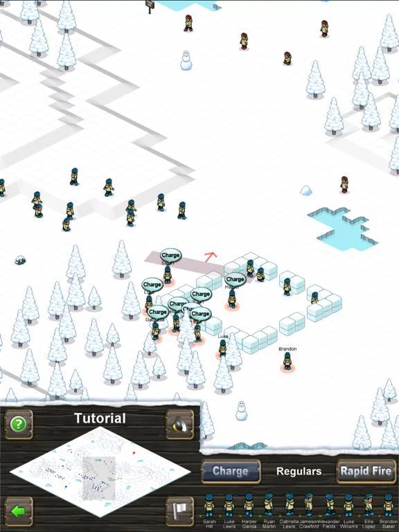 Изображение игры: Snowballs!
