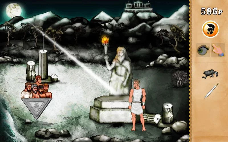 Изображение игры: The Odyssey HD Lite - cyclops vs odysseus