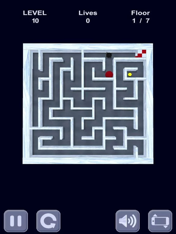 Изображение игры: Ice cube. Labyrinth 3D