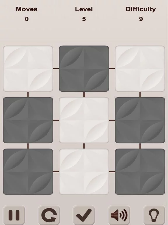 Изображение игры: Lines Puzzle. Change color.