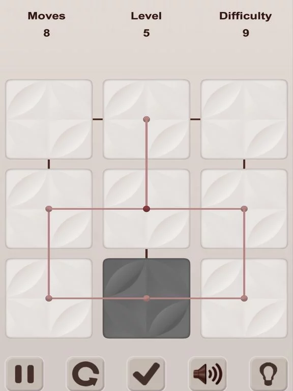 Изображение игры: Lines Puzzle. Change color.