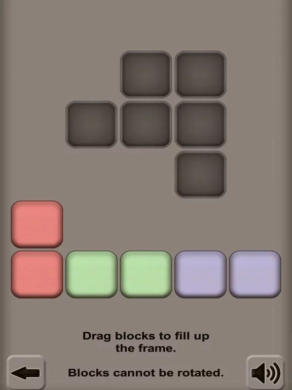 Изображение игры: Colored Blocks Puzzle