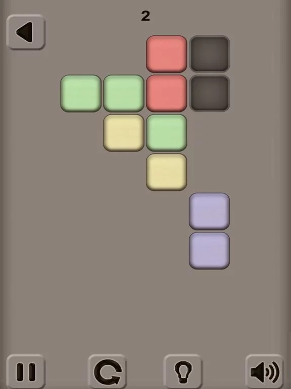 Изображение игры: Colored Blocks Puzzle