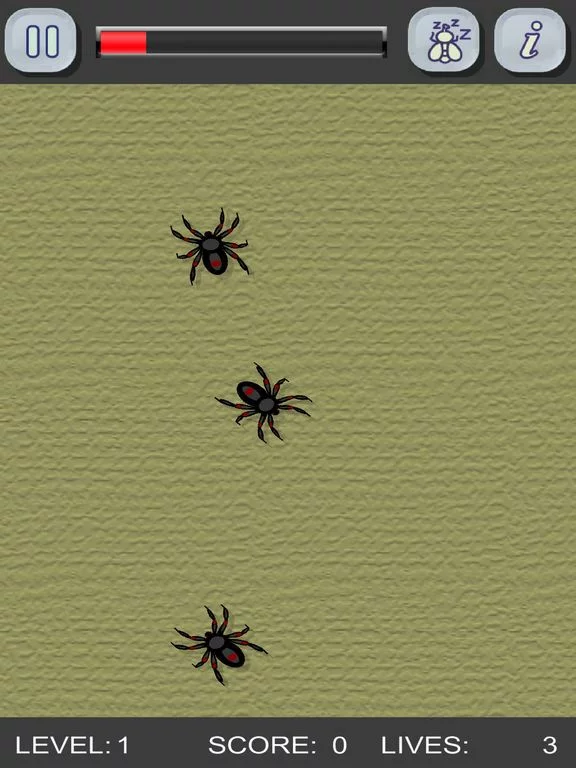 Изображение игры: Kill the spiders! Black Widow