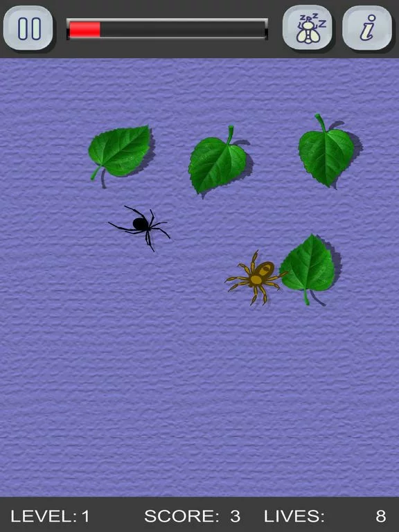 Изображение игры: Kill the spiders! Black Widow