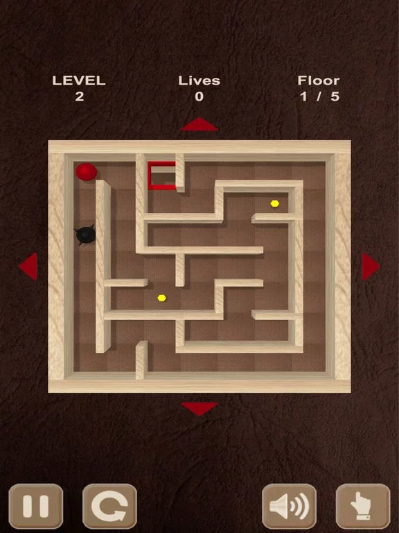 Изображение игры: Roll the ball. Labyrinth box